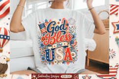 God Bless the USA Sublimation Desig|Trending American png Product Image 1