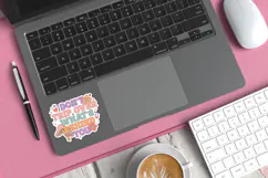 Motivational Quote Sticker SVG | Don't Trip Product Image 3