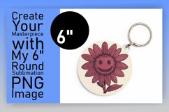 Summer Smiles Collection: Retro Round Designs Art PNG Product Image 1