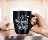 Tis the season to Sparkle SVG DXF EPS PNG Product Image 2