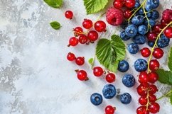 Mixed Berries Wallpaper Background Product Image 1