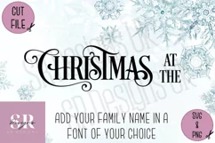 Christmas at the SVG | vinyl cutting | Family Christmas SVG Product Image 4