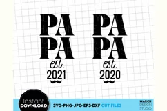 Fathers Day SVG Daddy SVG Fathers Day Shirt SVG Gift For Him Product Image 1