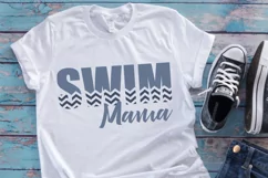 Swim Mama SVG DXF PNG Cut File Product Image 2