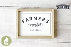 Farmers Market SVG Files, Farmhouse SVG Product Image 1