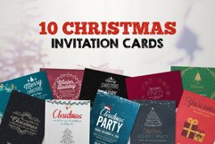 Christmas Invitation Cards Product Image 1