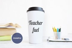 Teacher travel mug mockup, Back to school travel Mug mock up Product Image 2
