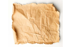 old Sheet of paper on a white background. Product Image 1