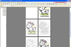 Zodiac Capricorn - PDF Cross Stitch Pattern Product Image 2