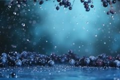 Fresh berries in mystical rainfall Product Image 1