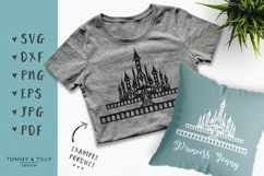 Castle Design - SVG DXF PNG EPS JPG PDF Cutting File Product Image 2