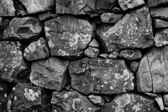Black and White Old Stone Background Wallpaper Product Image 1