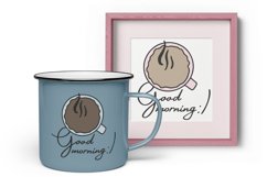 Coffee SVG | Good Morning SVG | Fresh Start SVG Product Image 2