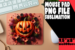 Luminous Mouse Pad Design Ideas, 3D Pumpkin Product Image 1