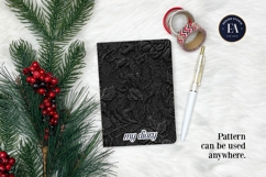 Black Lace Pattern, Gothic Lace Digital Paper Product Image 4