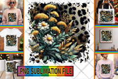 ENCHANTED TSHIRT Designs PNG, Leopard Prints Product Image 1