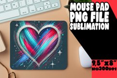 COZY mouse pad Inspirational Art, Heart Product Image 1