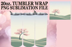 Radiant Mornings 20oz tumbler wrap, Spring Product Image 1