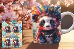 Adorable Wildlife Wraps: Mug Sublimation Product Image 1