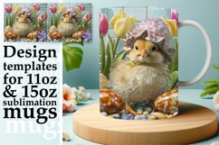 Whimsical Easter Wonders: 3D Mug Wrap Sublimation - Spring Product Image 1