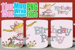 Joyful journeys 11oz 15oz sublimation wrap, Birthday Girl Product Image 1