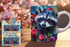 Mug Sublimation with Spring Pop Art Animals Product Image 1