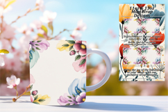 FRESH PNG for 11oz Mug Wrap , Flowers Product Image 1