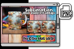 Springtime Gardens: 3D Landscape Mug Design Product Image 1