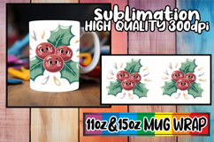 Timeless moments 11oz 15oz sublimation wrap, Cute Christmas Product Image 1