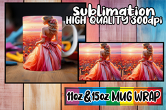 Luminous afternoons 11oz 15oz sublimation wrap, Women Product Image 1