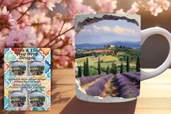 Tranquil Oasis 3D Mug Wrap 11oz/15oz Sublime Beauty Product Image 1