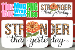 Playful dreams sublimation mug wrap, Christian Product Image 1