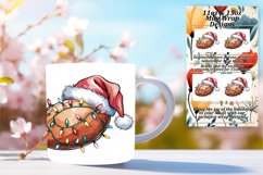 Trendy 15oz Mug Wrap Png Template , Holiday Product Image 1