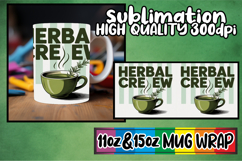 Timeless beauty 11oz 15oz mug wrap, Retro Food Product Image 1