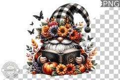 Halloween Gnome Sublimation - Clipart PNG Design Product Image 1