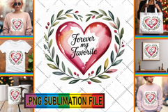 LUMINOUS PNG Art for Gifts, Heart Quote Product Image 1