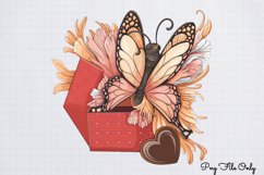 Smoke Butterflies Clipart PNG Product Image 1