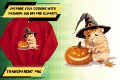 Spooky Pumpkin Printable Animal PNG Product Image 1