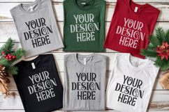 Christmas Family Matching Group Flat Lay Mockup Product Image 1