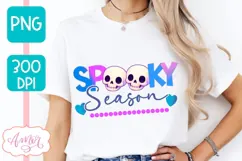 Spooky Season PNG for sublimation | Cute Halloween shirt PNG Product Image 3