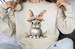 Watercolor Boho Woodland Animals Clipart PNG Product Image 1