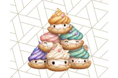 Princess Tea Party PNG Clipart with Teacups & Fancy Treats Product Image 4