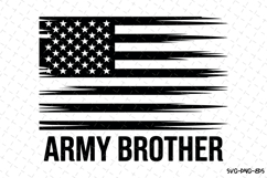 Army Brother svg | 4th of july Svg | Svg Cut Files Product Image 1