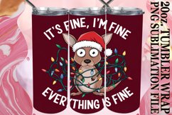 JOYFUL ESCAPE 20oz TUMBLER WRAP, Xmas Product Image 1