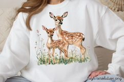 Mothers Day Animals Clipart PNG Product Image 1