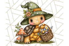 Woodland Autumn Parade Clipart PNG Fall Animals Product Image 4