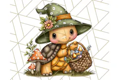 Woodland Autumn Parade Clipart PNG Fall Animals Product Image 4