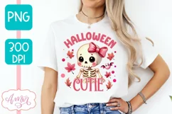 Halloween cutie PNG for sublimation | Pink Halloween PNG Product Image 3