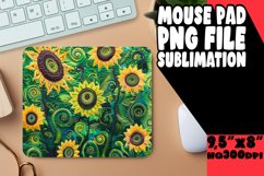 Modern Embroidered Floral Sublimation Product Image 1