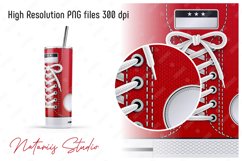 Monogram Sneaker patterns for 20oz SKINNY TUMBLER. Product Image 4